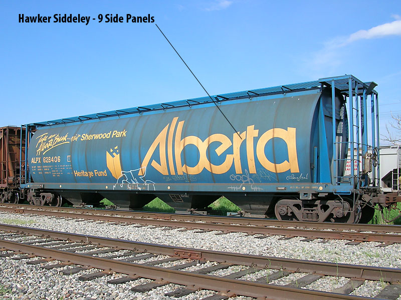 Hawker Sideley 9 Panel Alberta Car Hawker Sideley 9 Panel Alberta Car