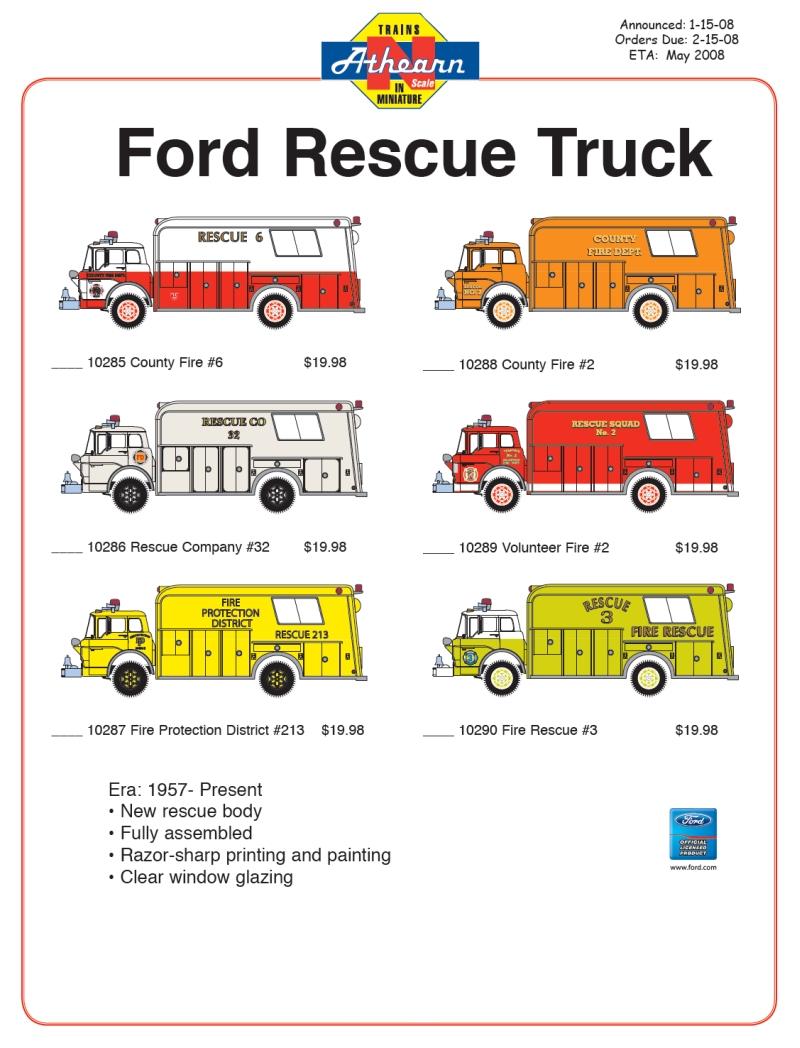 Athern Ford Rescue Trucks Jan 08