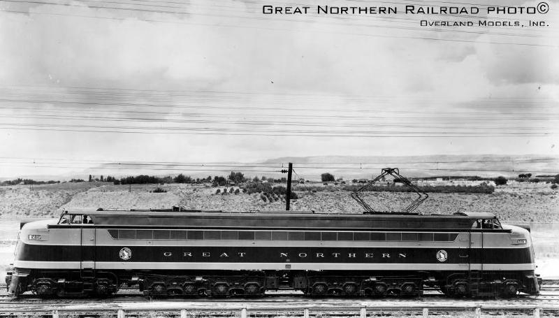 Great Northern # 5405 Black & White Print GN 