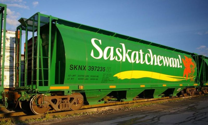 Sask Grain Car Picture by Eric Aucoin