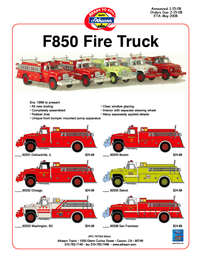 f850 fire