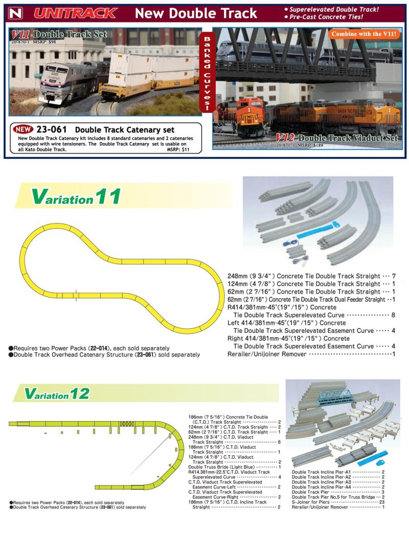 N Scale Track Kato Oct 2007