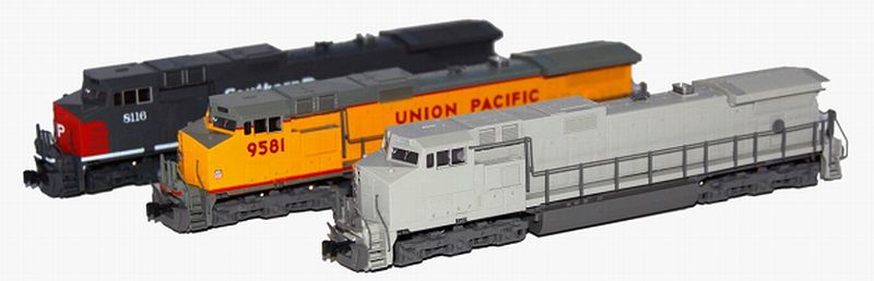 N Scale C44-9W Undec