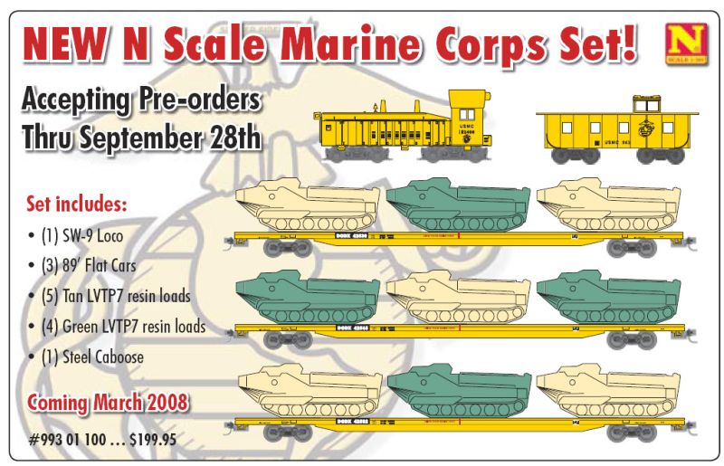 N Scale US Marine Corps Set