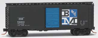 40 B and M Boxcar 3 40 B and M Boxcar 3