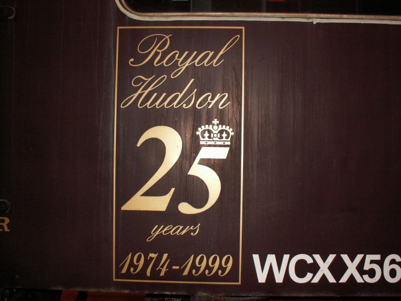 BC Rail 25th Anniversary Logo