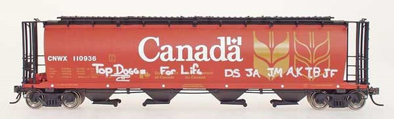 HO CN Red Govt of Canada Car 4 HO CN Red Govt of Canada Car 4