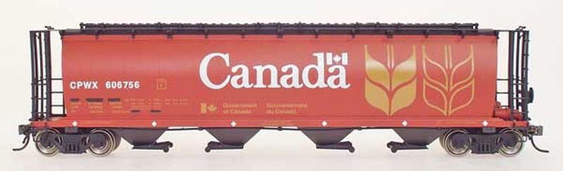 HO CP Red Canada Cars 1