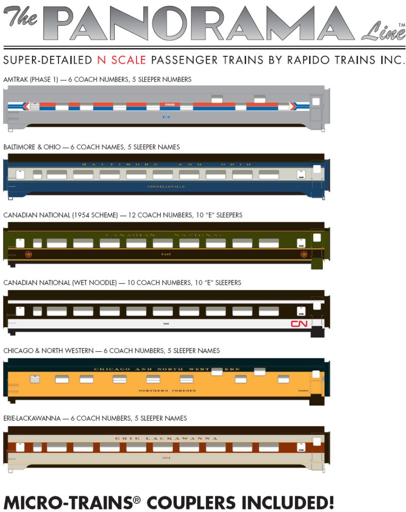 N Scale Rapido Cars Page 1