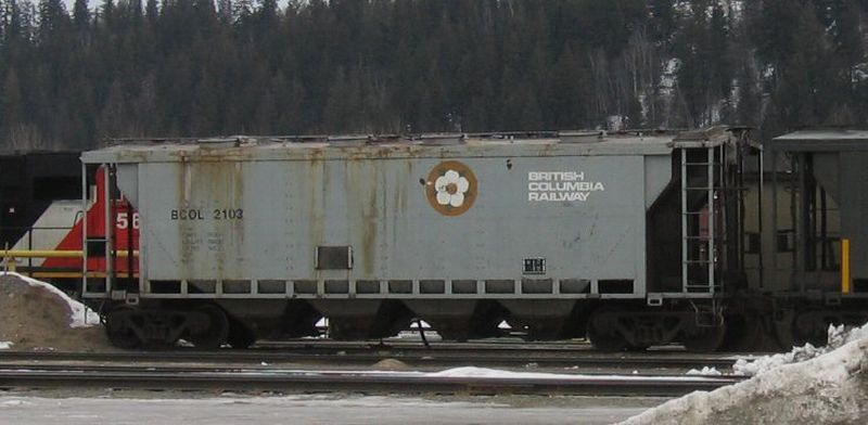 BC Rail Slab Side Hopper