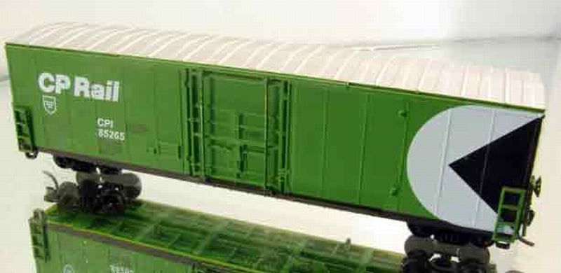 Green N Scale CP Rail Newsprint Car