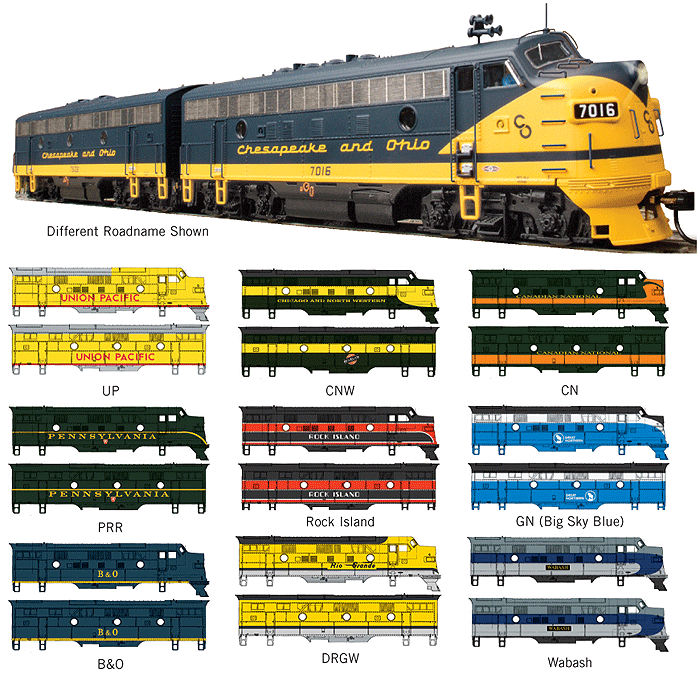 proto 2000 trains