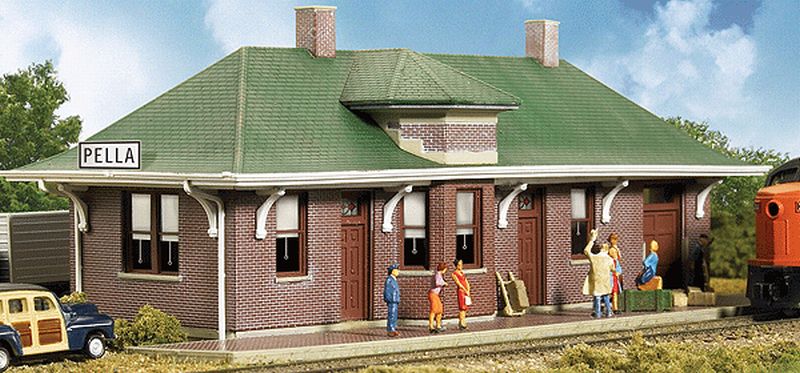 N Scale Pella Depot N Scale Pella Depot