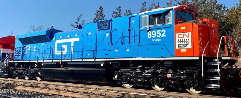 SD70M-2 Diesel Locomotive - Canadian National (CN-GT) #8952 - Heritage
