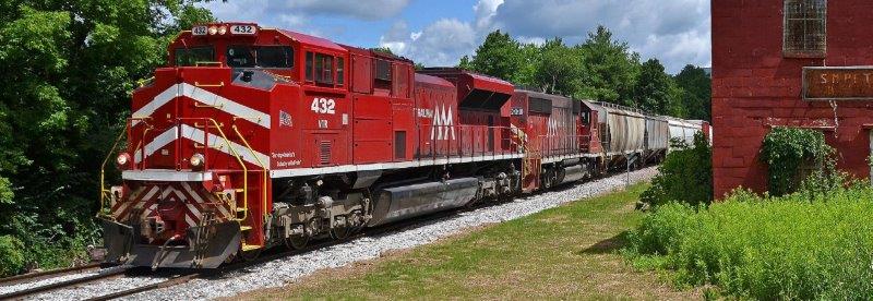 SD70M-2 Diesel Locomotive - Vermont Railway (VTR)