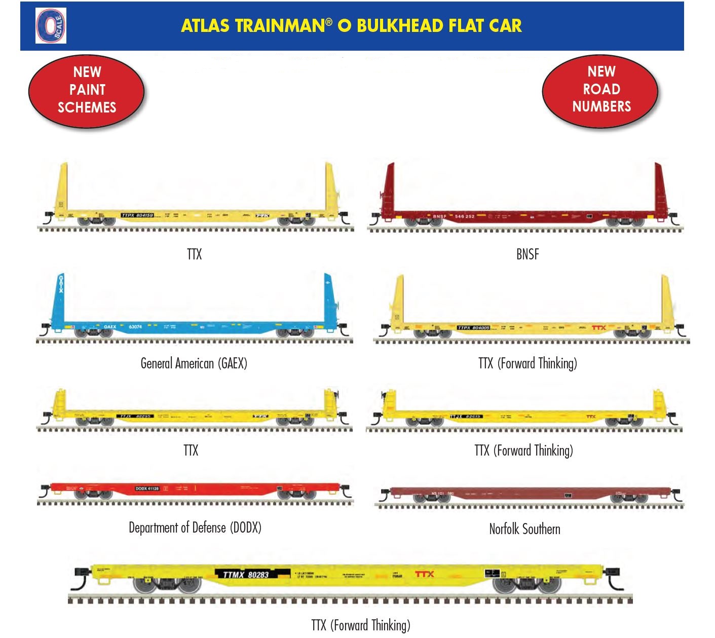 Bulkhead Flat Car Media Page