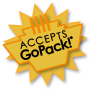 Accepts GoPack Logo