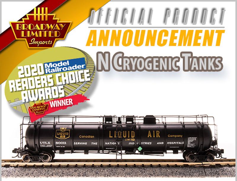 Cryogenic Tank Cars Voted #1