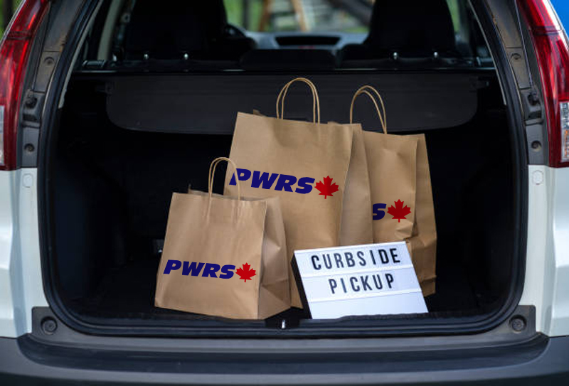 PWRS Is offering Curbside pickup