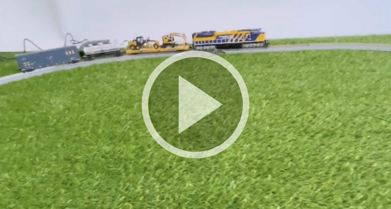 Progress rail train video