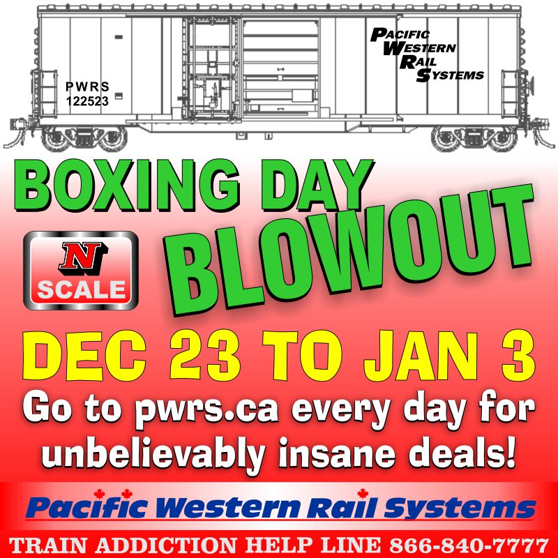 Boxing Day Sale 2023 N Scale