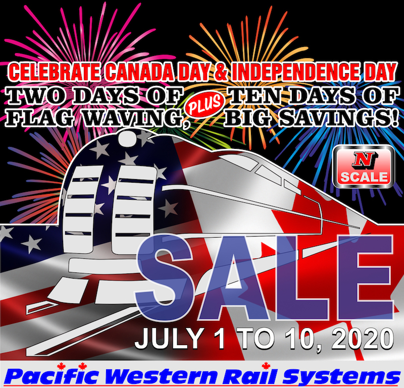 PWRS Celebrate Canada Day & Independence Day With Our 10 Day Sale!