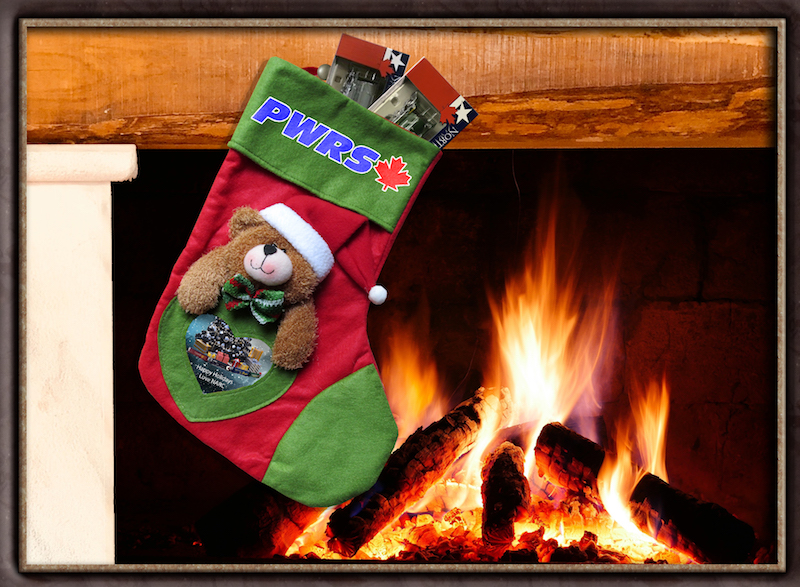 NARC Stocking by the fire