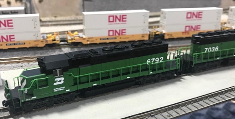 SD40-2 BN & Santa Fe SD40-2 BN & Santa Fe