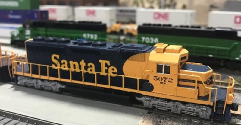 SD40-2 BN & Santa Fe