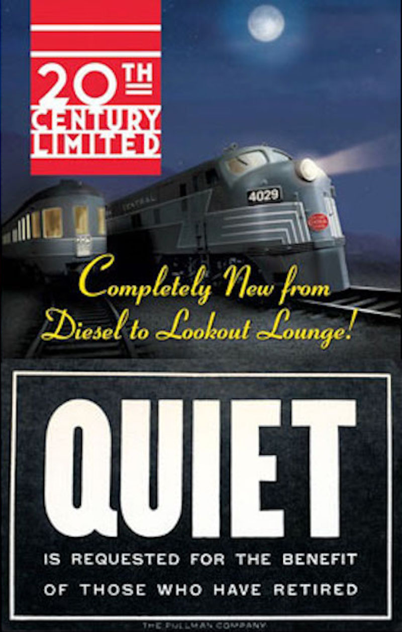 New diesel 20th century locomotive design advertisement New diesel 20th century locomotive design advertisement