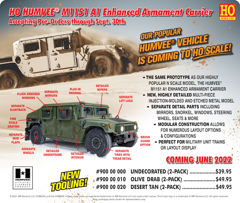 HO Humvee