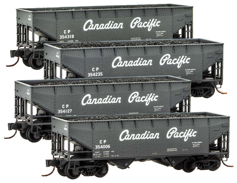 Micro Trains MTL Canadian Pacific CP Twin Bay Hopper Car 55410 354116 for sale online 
