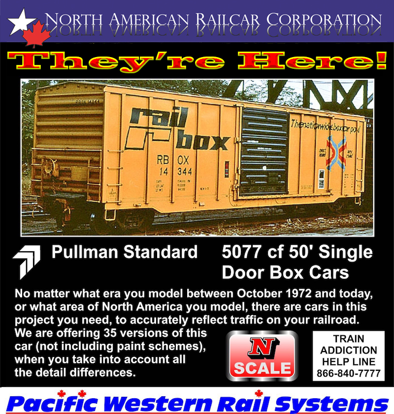 The 5077 Pullman Standard Boxcars are NOW HERE!