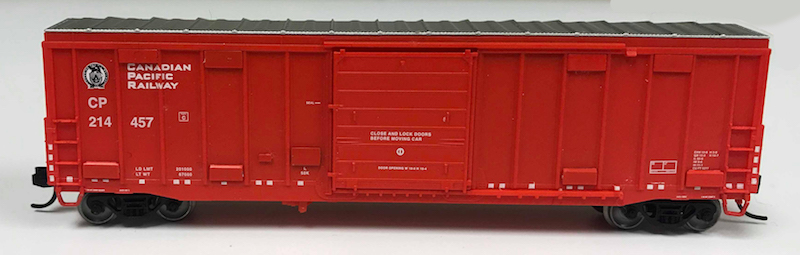 Canadian Pacific Railway NARC 5077 Pullman Standard Boxcars - Side