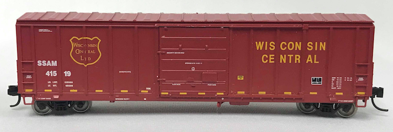 Wisconsin Central N Scale 5077 Pullman Standard Boxcar Wisconsin Central N Scale 5077 Pullman Standard Boxcar