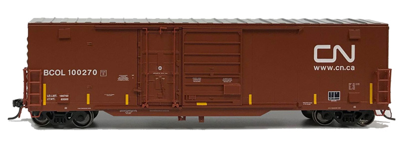 NARC 5092 National Steel Cars - Canadian National BCOL - Side