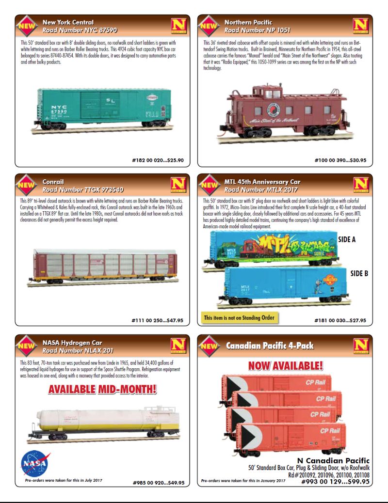 N Scale Micro-Trains 18100030-50ft Boxcar Micro Trains 45th Anniversary