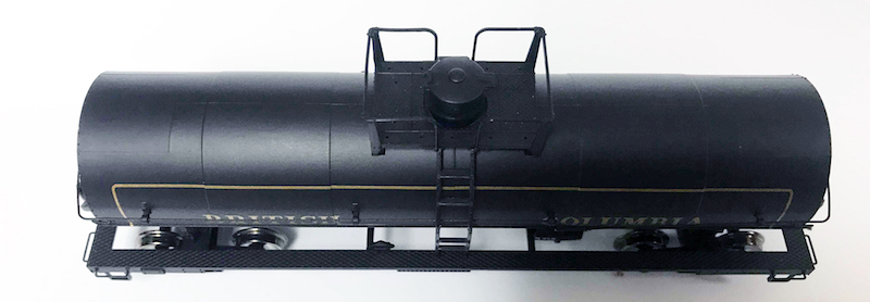 Top Funnel of PWRS Exclusive Atlas British Columbia Tank Car