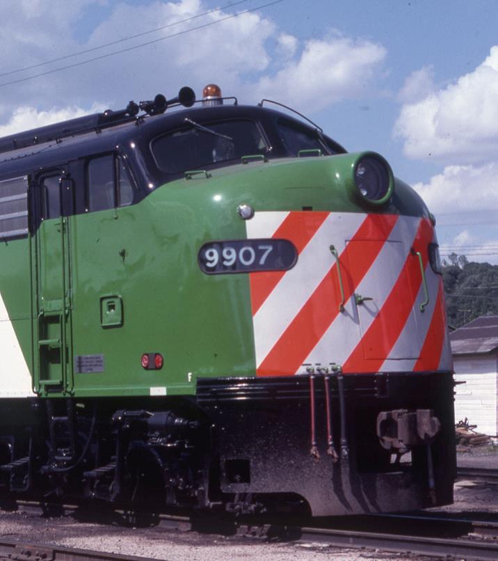 EMD E8A with HEP Diesel Locomotive A