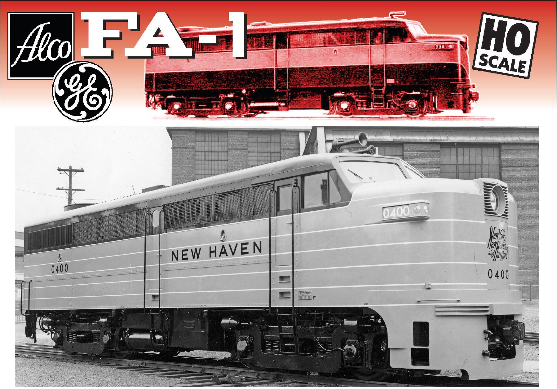 Alco FA-1 & FB-1 Diesel Locomotives
