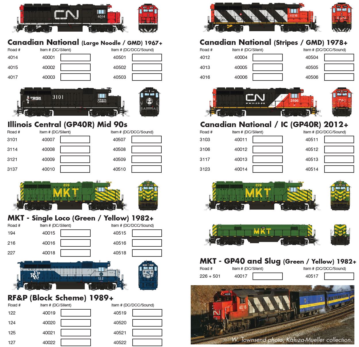EMD GP-40 Diesel Locomotives Media Page 3