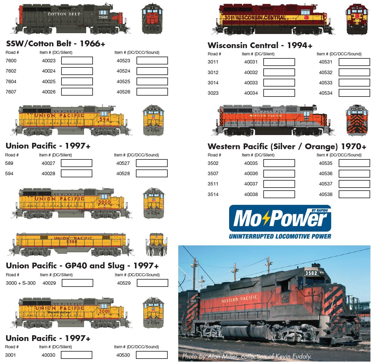EMD GP-40 Diesel Locomotives Media Page 4