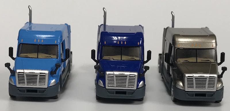 Front of all short top trucks