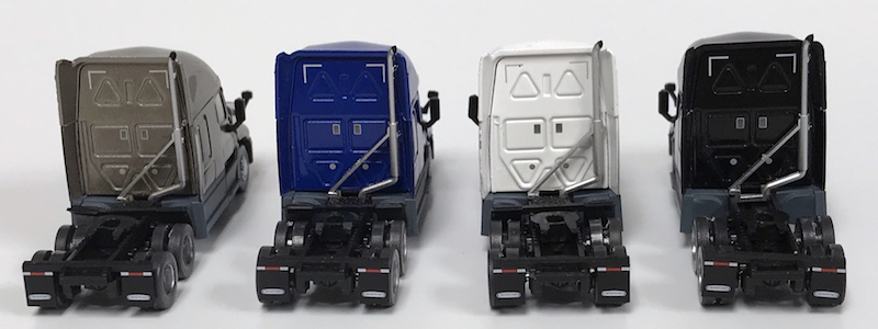 Back of all high top trucks