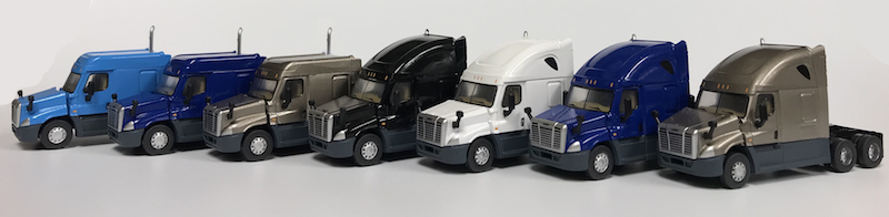 All Freightliner Cascadia Semi Trucks & 53 ft trailers