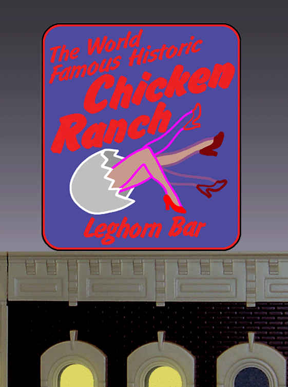 Chicken Ranch Miller's New Signs