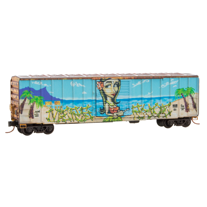 Weathered & Graffitied