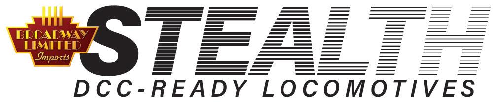 Stealth DCC-Ready Locomotives Logo