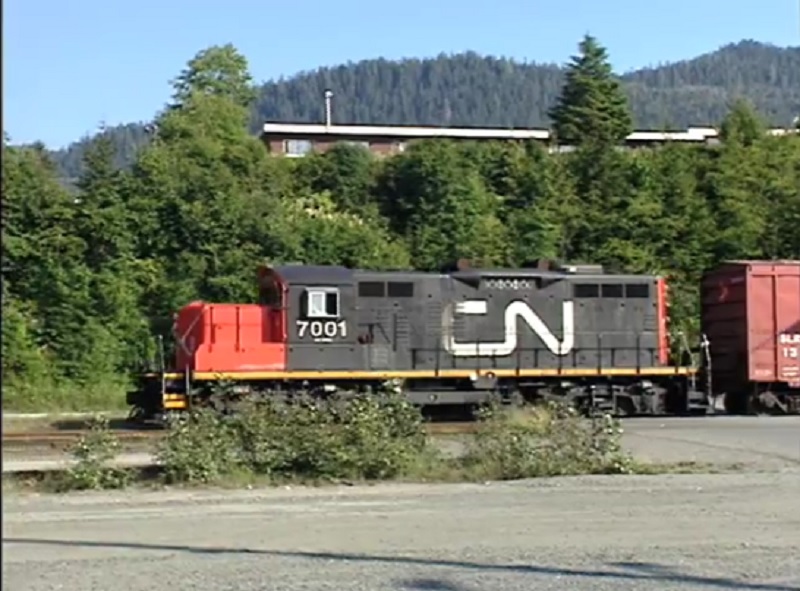 CN 7001 Rails to the Border