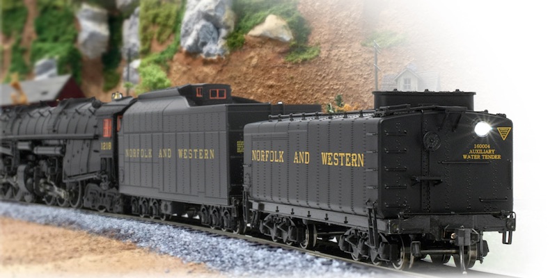Broadway Limited Imports HO 4097 Auxiliary Tender, Norfolk & Western #160260